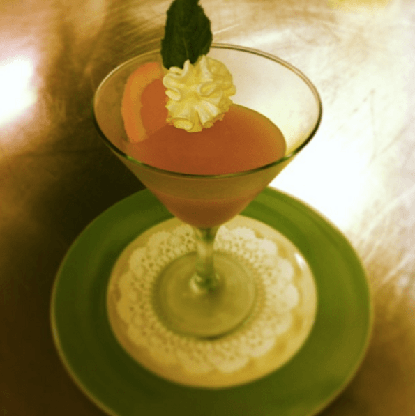 Grapefruit Breakfast Martini
